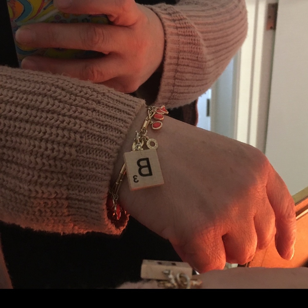Scrabble Charms Personalized Homemade Jewelry Christmas Gift Wood Crafts Unique